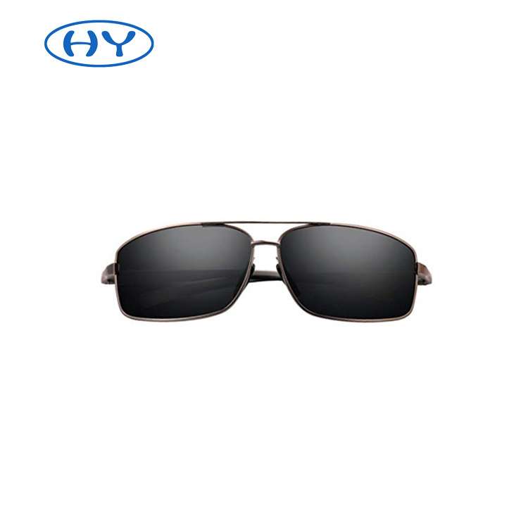 Ultralight Rectangular Sunglasses Sport Polarized Sunglasses For Men Driving Fishing 100% UV Protection