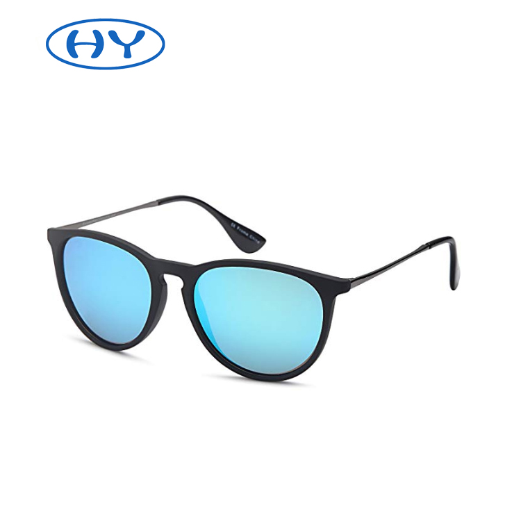 Ultra lightweight Cat Eye Sunglasses Fashion Flexible Frame Flat Lens Sunglasses
