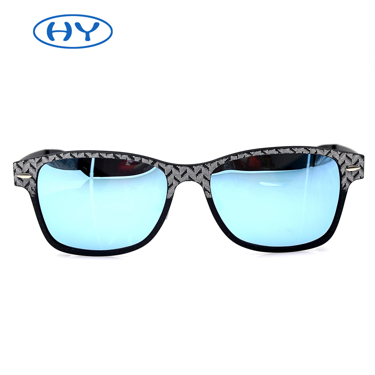 Cat Eye Sunglasses Vintage Mod Style Retro Carbon Fiber Sunglasses