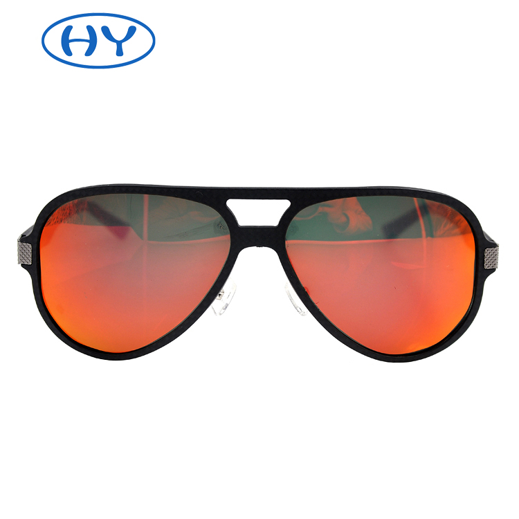 Polarized Pilot Sunglasses for Men Carbon Fiber Frame Sports UV 400 Protection Mens Unisex Sunglasses