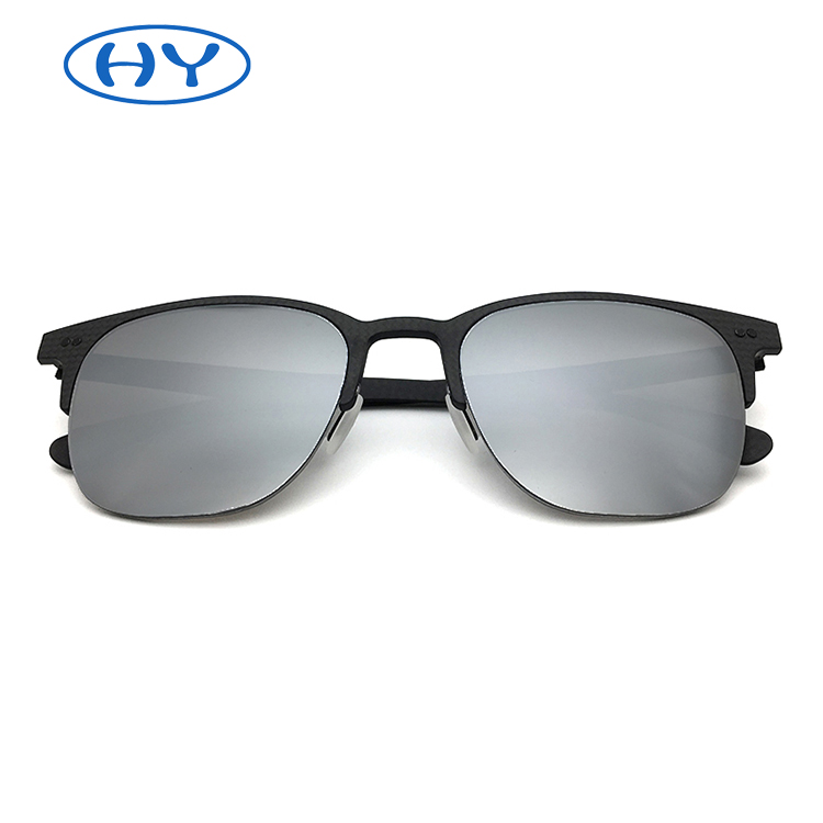 Fashion polarized sun glasses carbon fiber