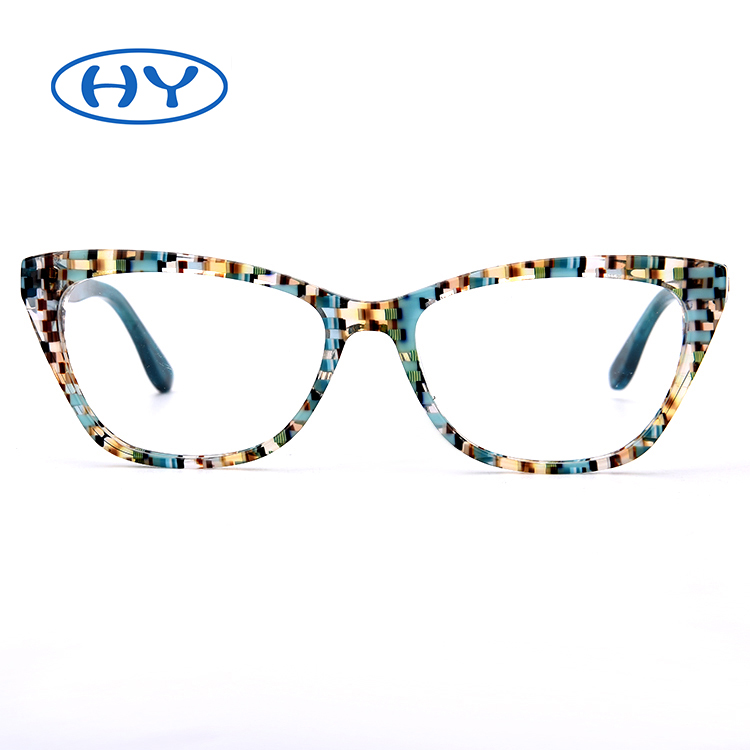 Non Prescription Eyewear Women Cat Eye Glasses Frame