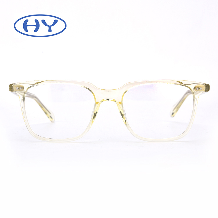 Eyeglasses Stylish Square Non-prescription Glasses Clear Lens Eyewear