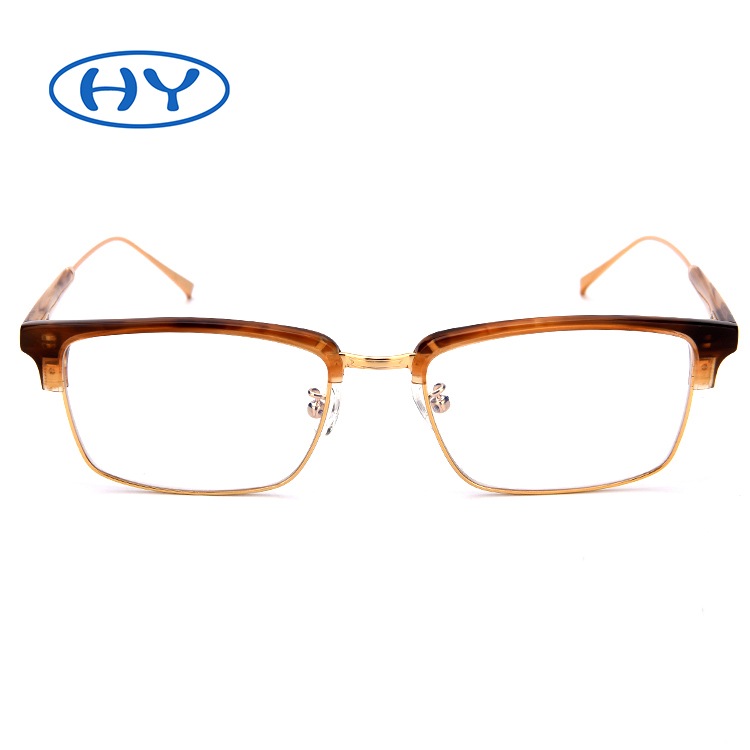 Eyewear Frame Fashion Round Eyeglasses Optical Frame Clear Lens Glasses