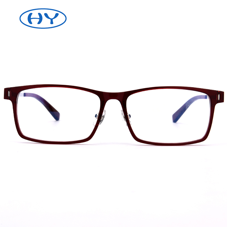 Full Frame Squared Clear Lens Business Glasses Prescription Optical Glasses Frame