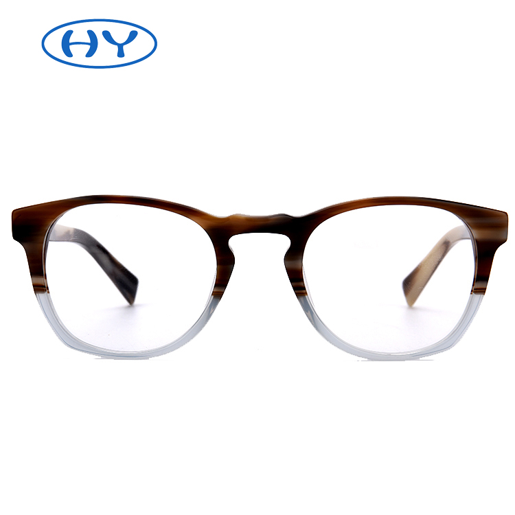 Womens classsic style full-rim acetate Eyeglasses