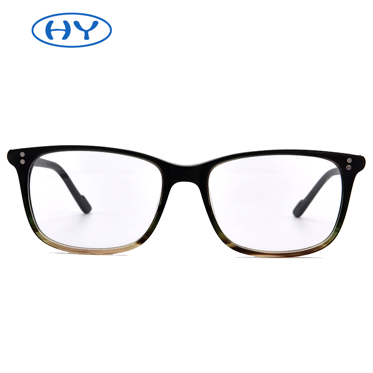 Vintage acetate optical square eyewear